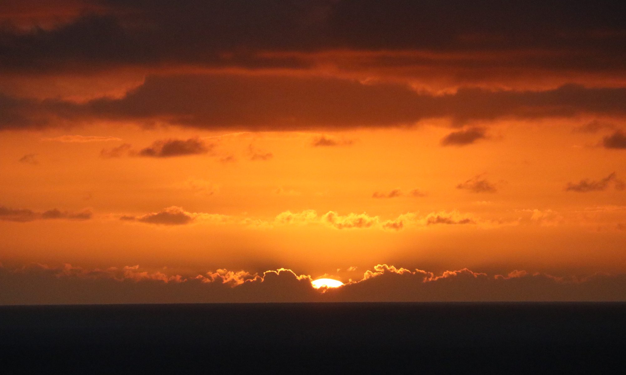 Sunset in Waiamae